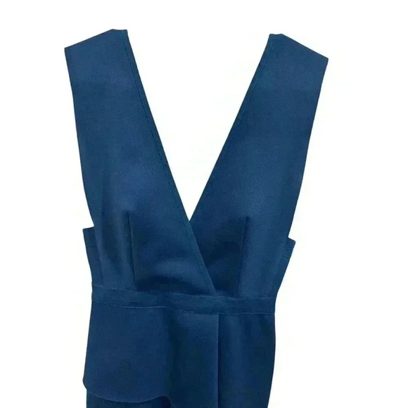 Revolve Bec & Bridge Pencil Stretch Dress Cocktail, Dress Teal, Size 4, EUC - Picture 3 of 7